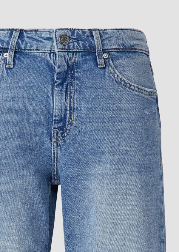 Jeans Karolin / Regular Fit / Mid Rise / Straight Leg / Cropped