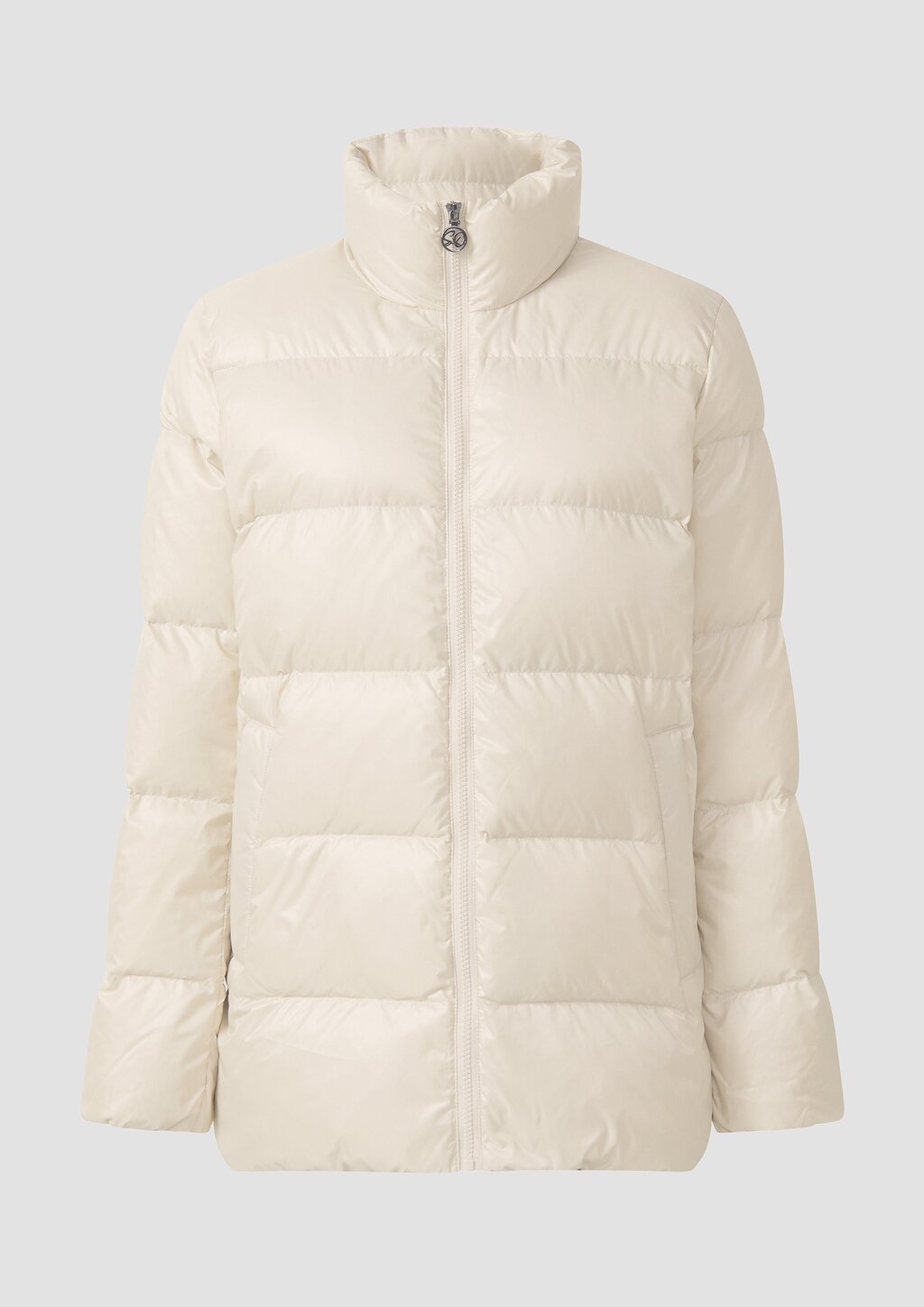 Steppjacke mit recycelter Daune und Federn