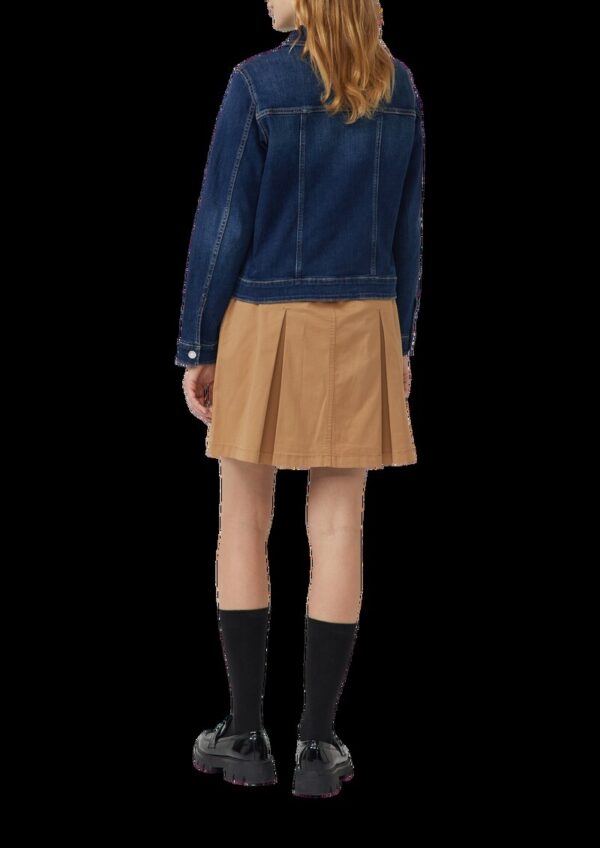 Elastische Slim-Fit-Jeansjacke aus Baumwollmix