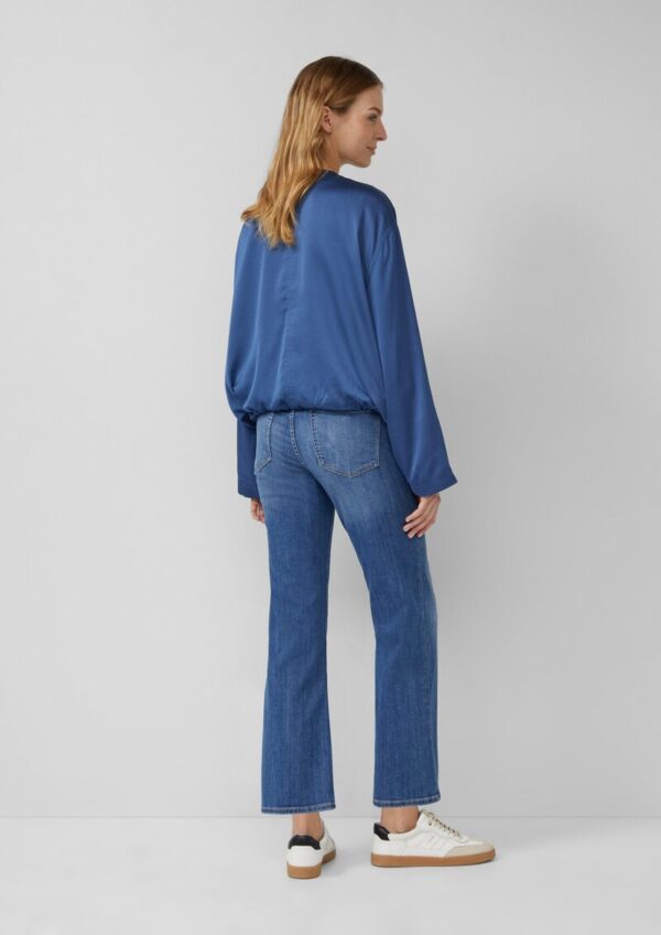 Satin-Blouson im Relaxed Fit mit verstellbarem Saum