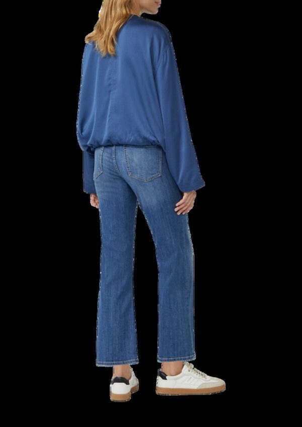 Satin-Blouson im Relaxed Fit mit verstellbarem Saum