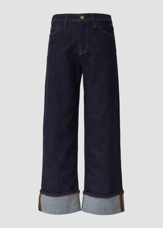 Cropped Jeans Suri / Regular Fit / Mid Rise / Wide Leg / 360° Denim