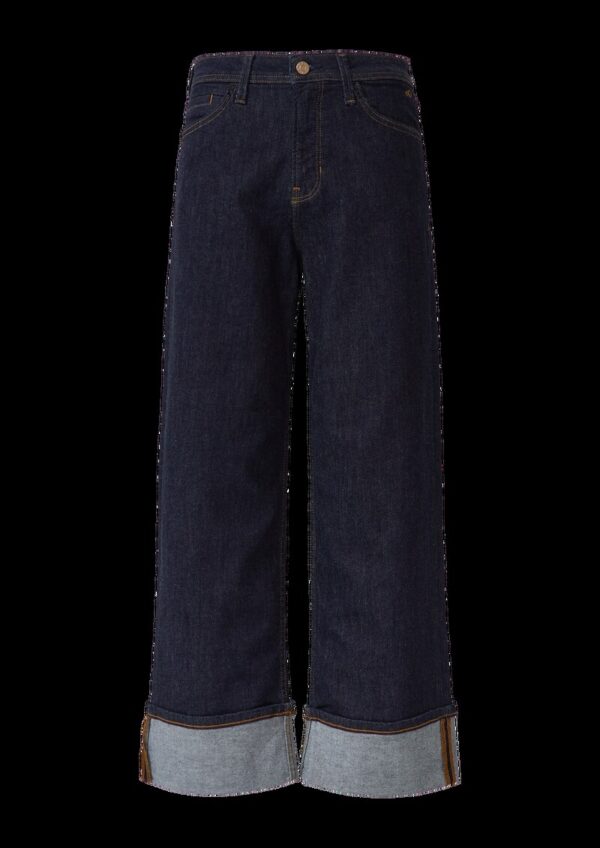 Cropped Jeans Suri / Regular Fit / Mid Rise / Wide Leg / 360° Denim