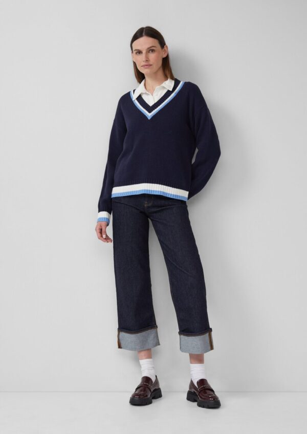 Cropped Jeans Suri / Regular Fit / Mid Rise / Wide Leg / 360° Denim