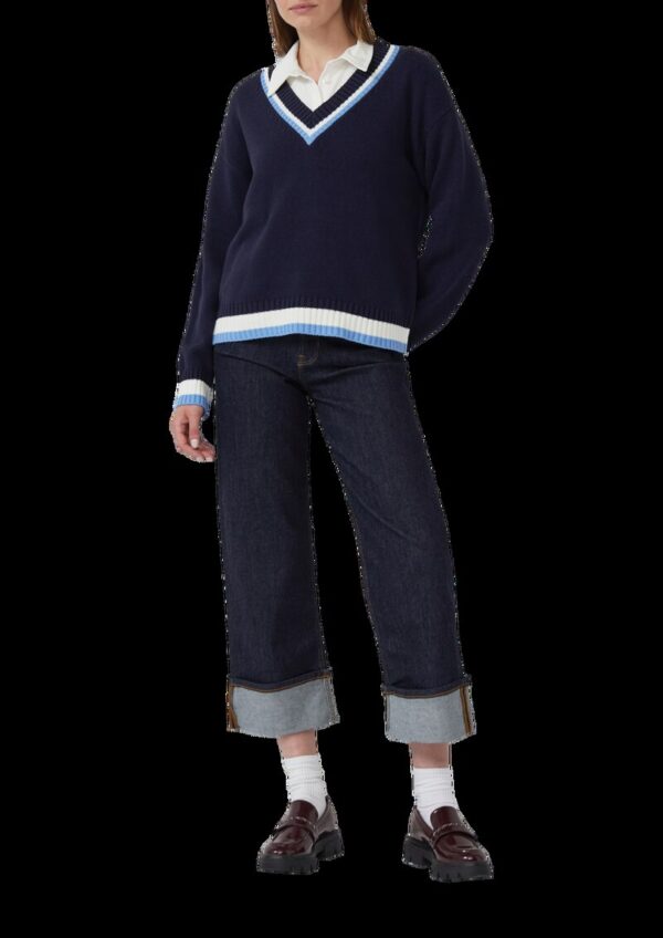 Cropped Jeans Suri / Regular Fit / Mid Rise / Wide Leg / 360° Denim