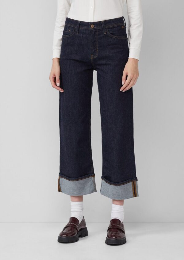 Cropped Jeans Suri / Regular Fit / Mid Rise / Wide Leg / 360° Denim