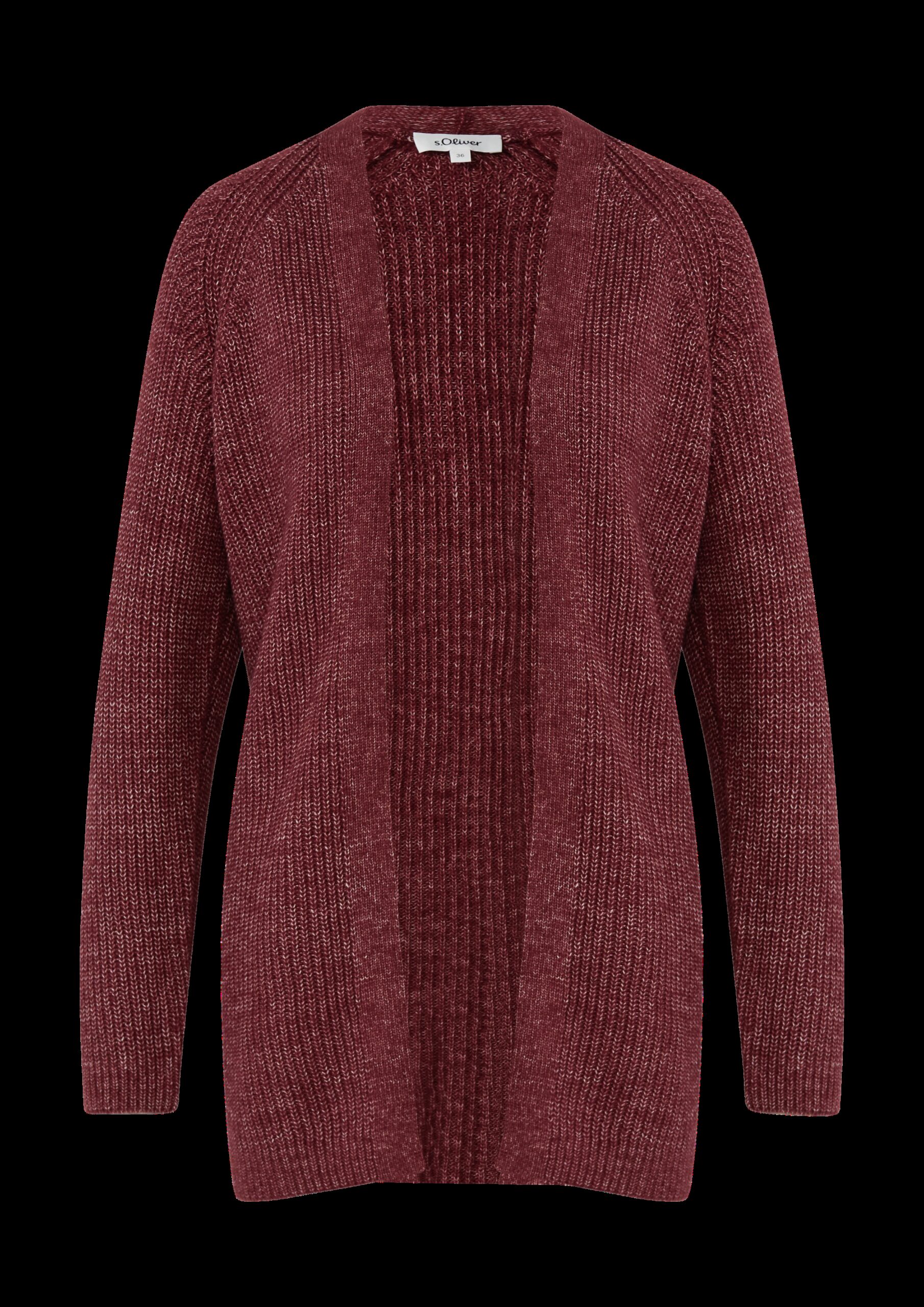 Strukturierter Cardigan im Relaxed Fit