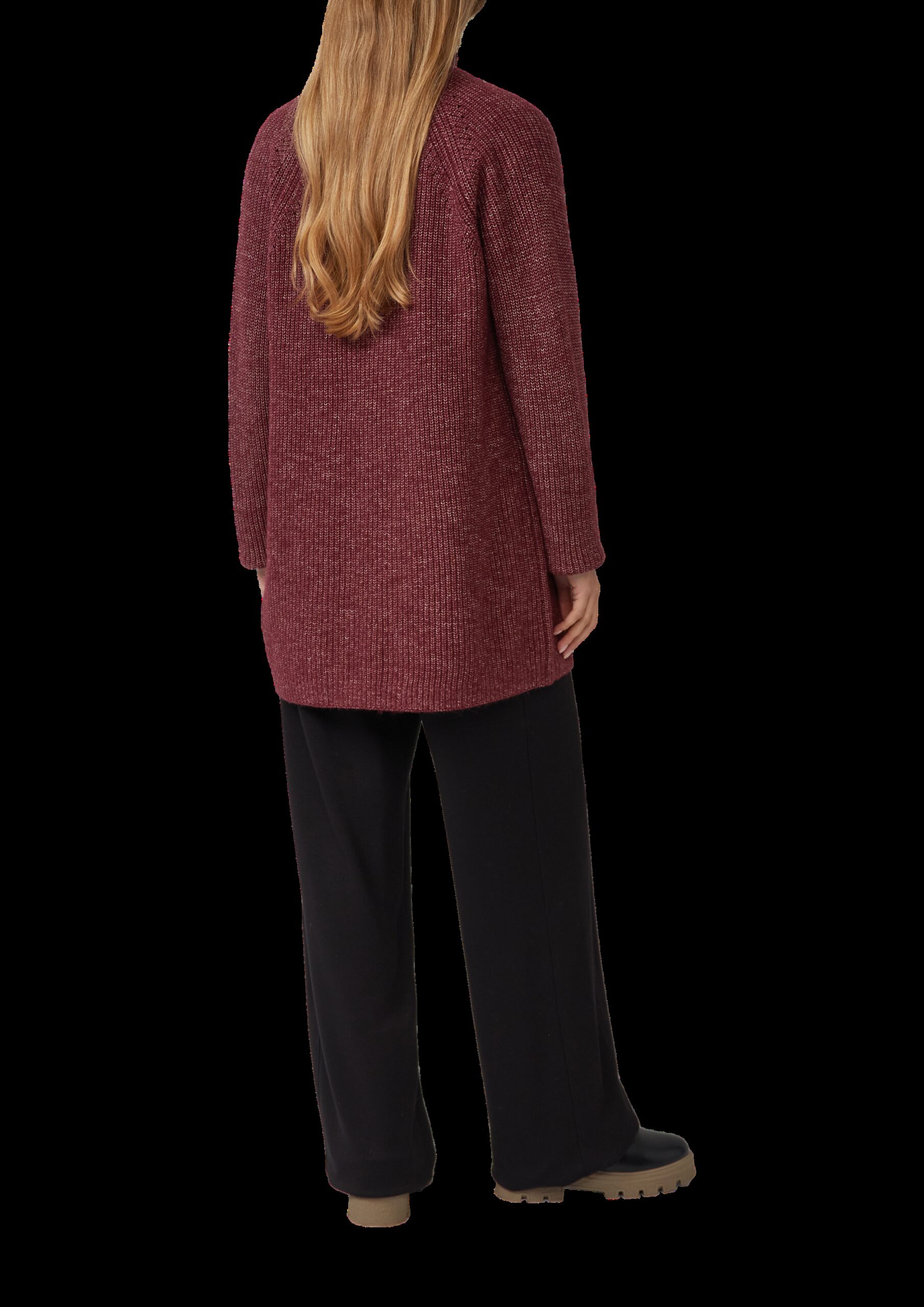 Strukturierter Cardigan im Relaxed Fit