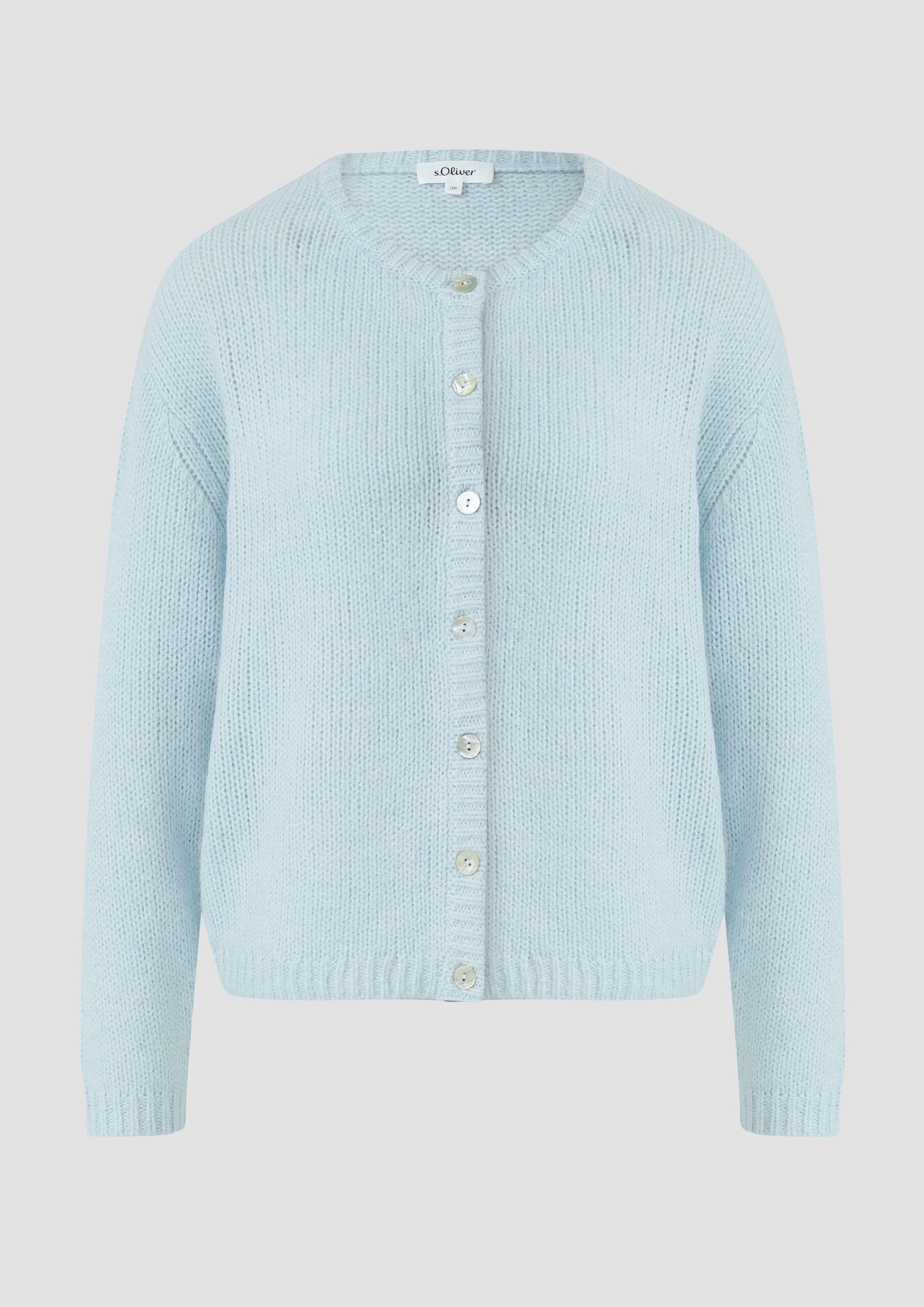 Cardigan aus Alpakamix