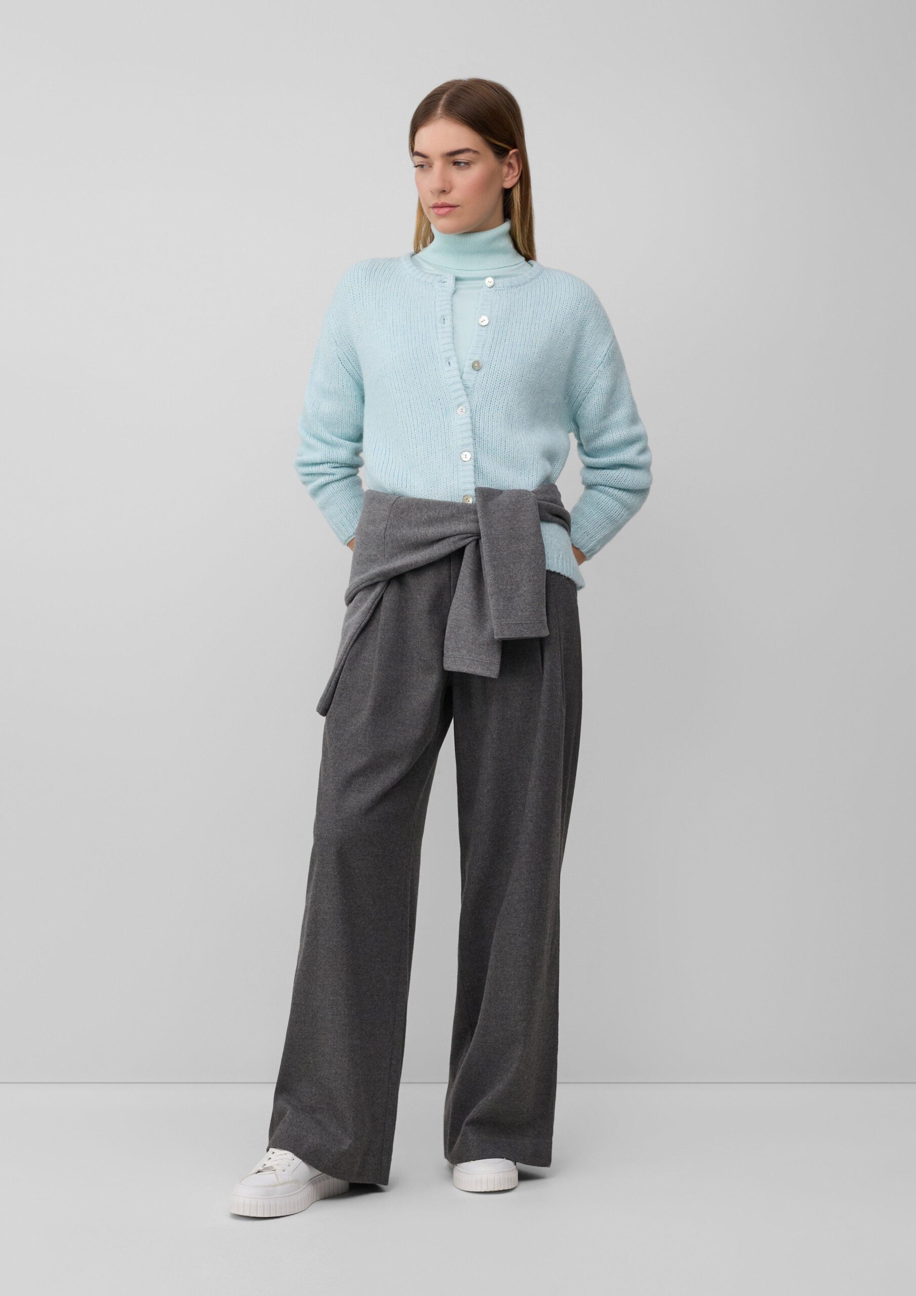 Cardigan aus Alpakamix