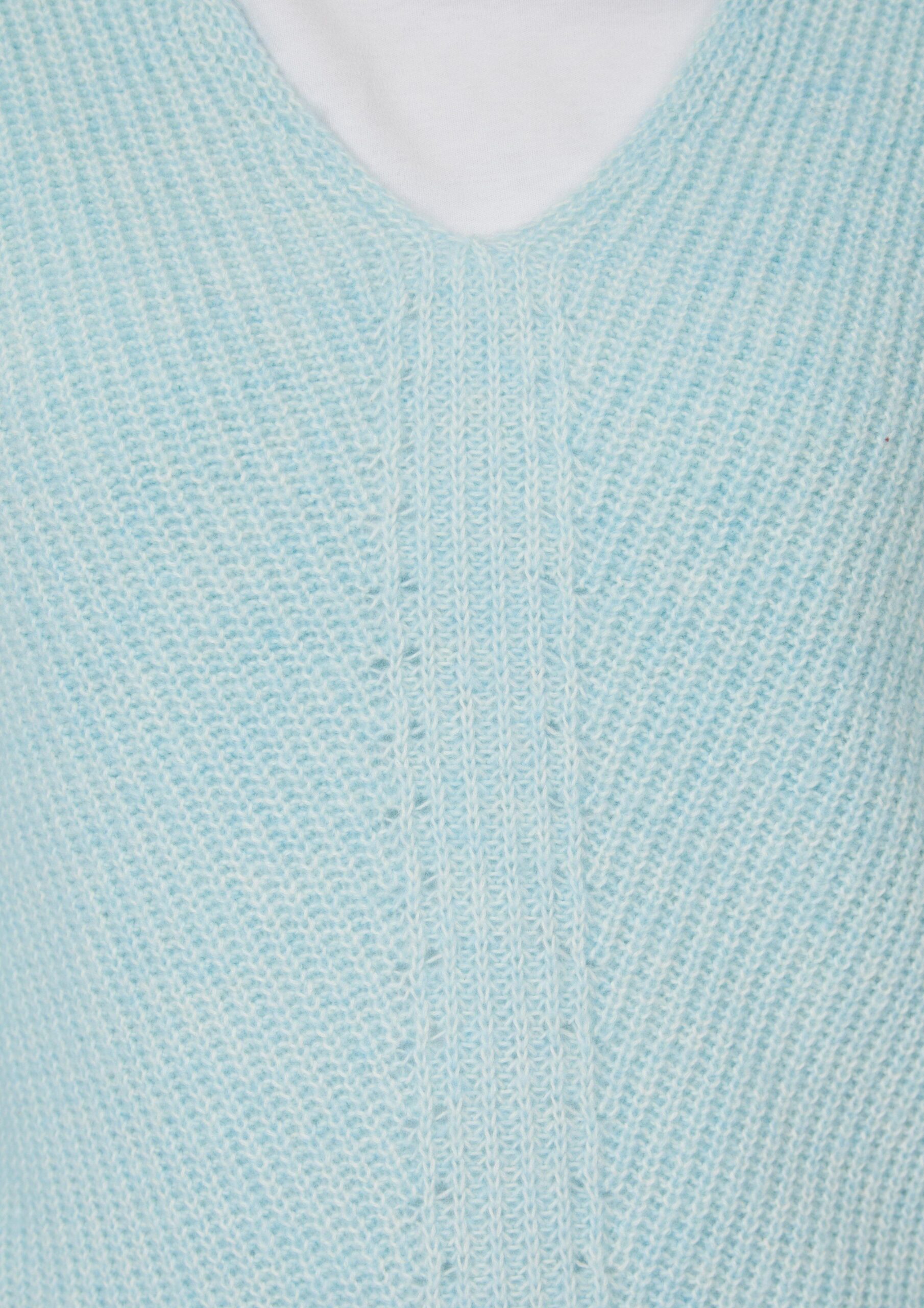 Weicher Strickpullover im Relaxed Fit mit V-Ausschnitt