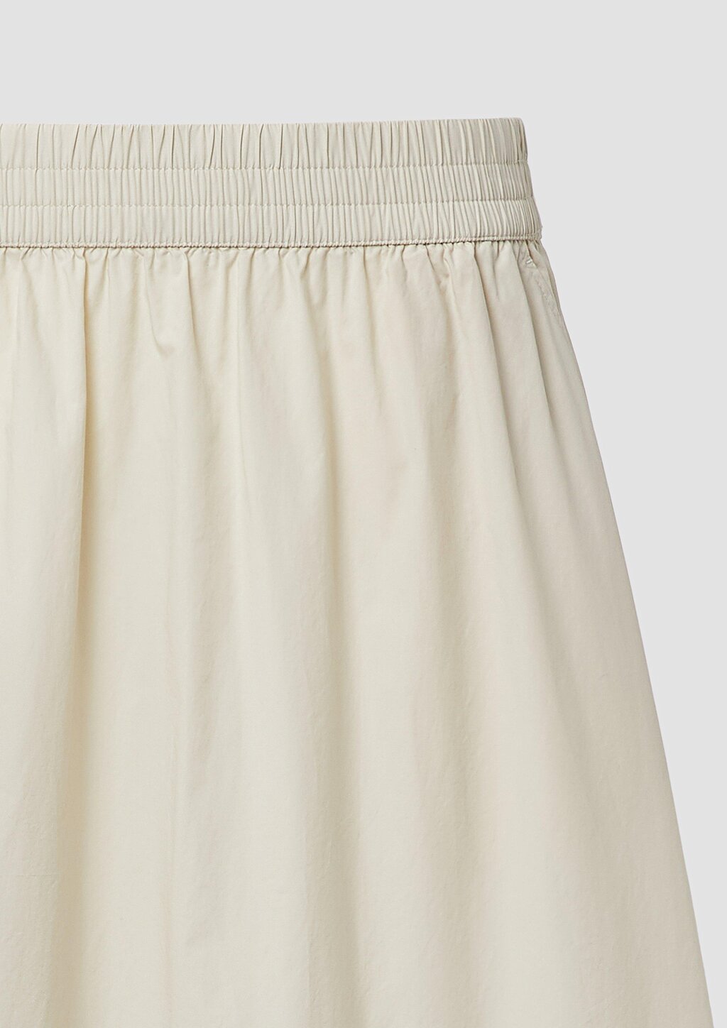 Ausgestellter Rock aus Popeline im Relaxed Fit