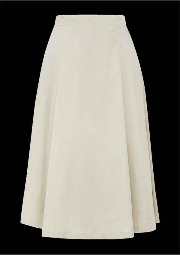 Poplin-Rock im Relaxed Fit mit Elastikbund