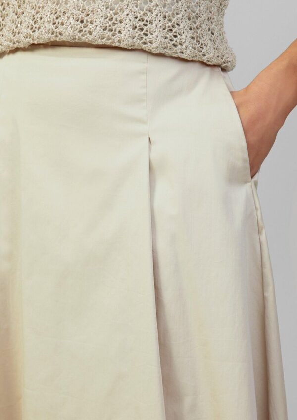 Poplin-Rock im Relaxed Fit mit Elastikbund