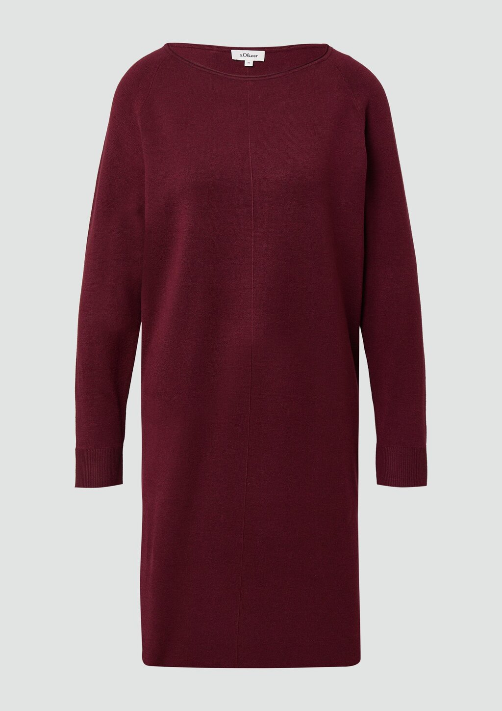 Weiches Feinstrickkleid aus Viskosemix