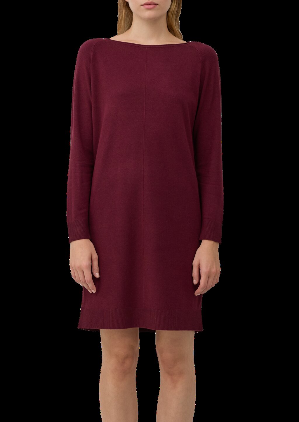 Weiches Feinstrickkleid aus Viskosemix