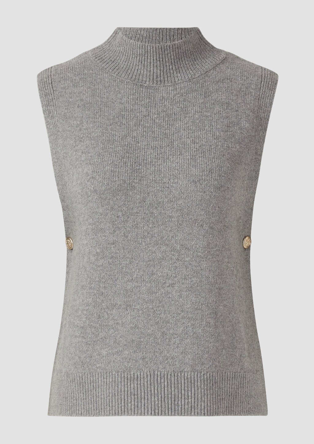 Weicher Strickpullunder mit Stehkragen