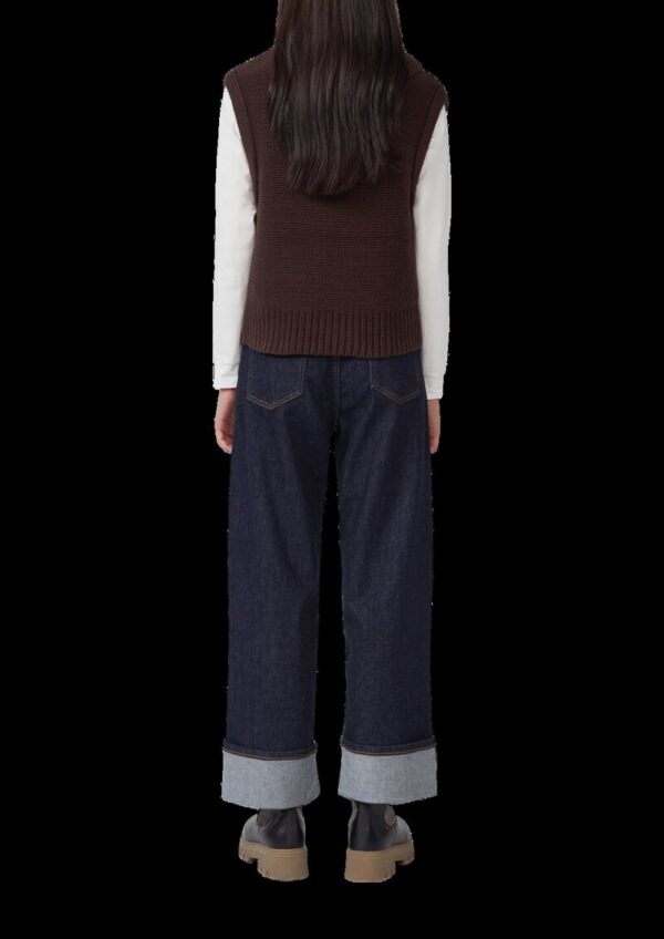 Strickpullunder mit Zopfmuster