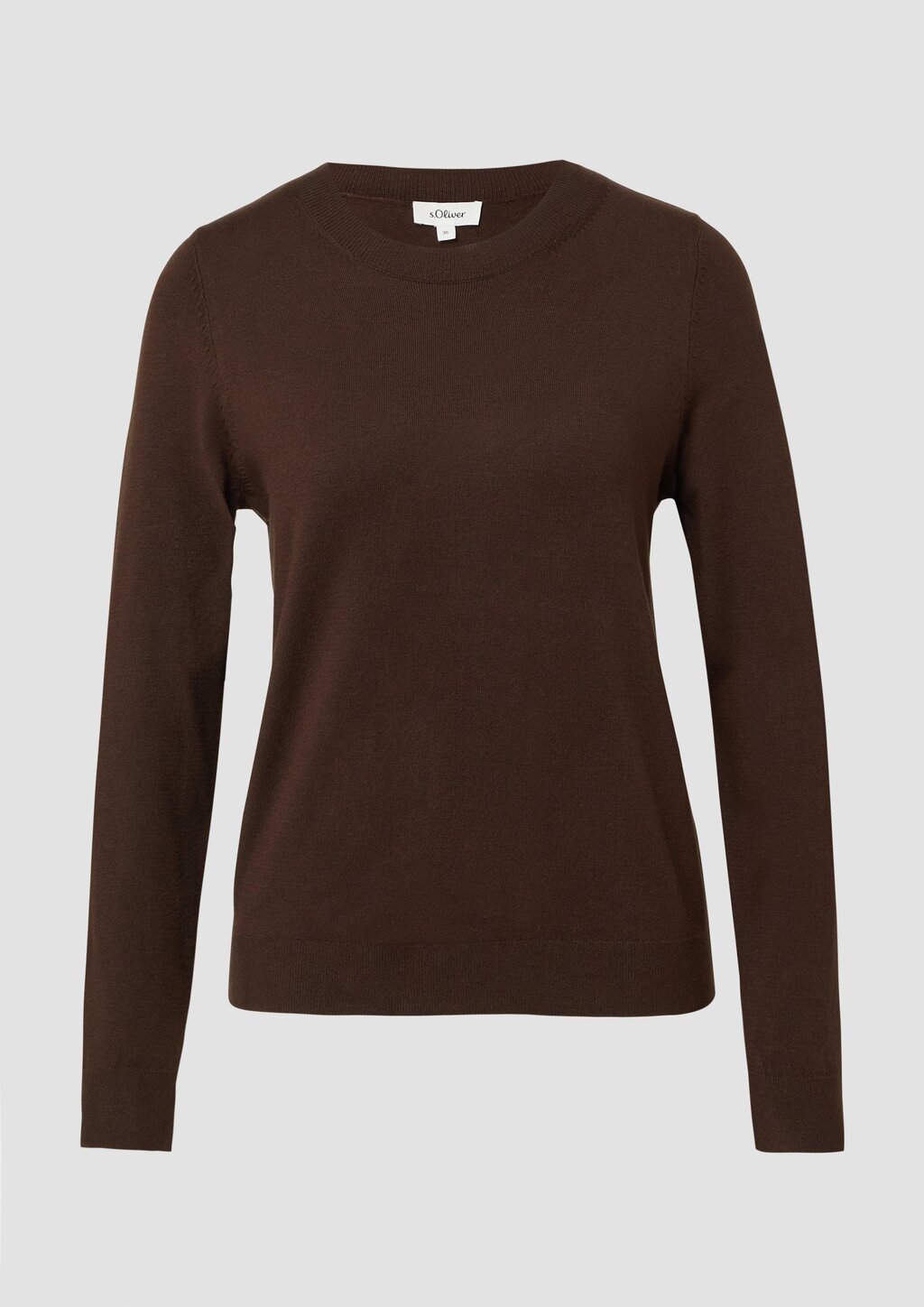 Strickpullover aus Viskosemix