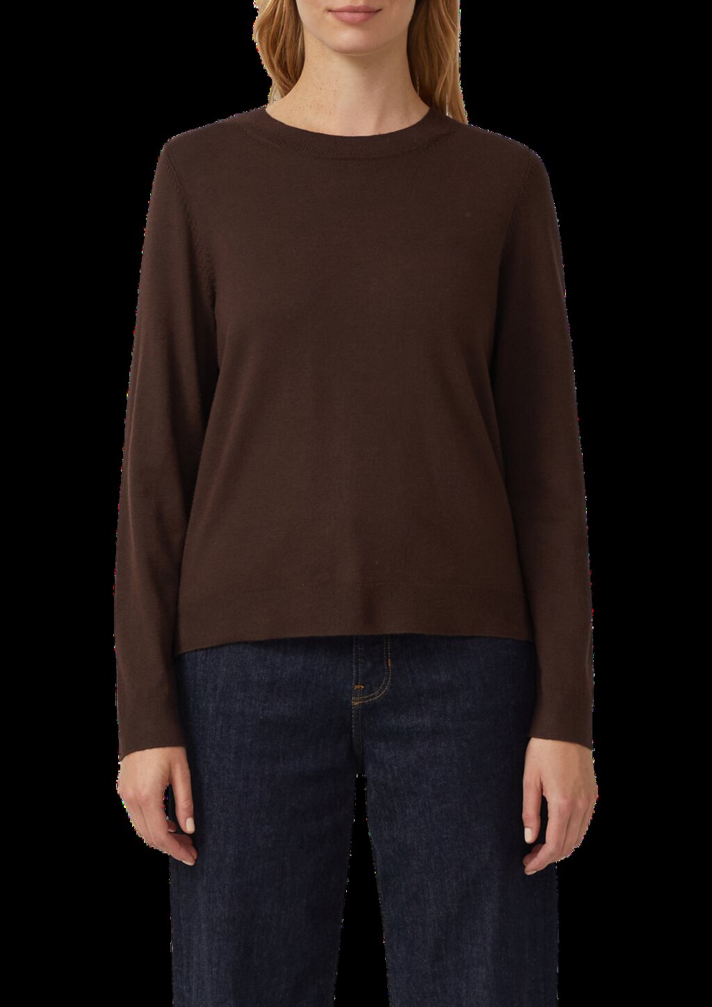 Strickpullover aus Viskosemix