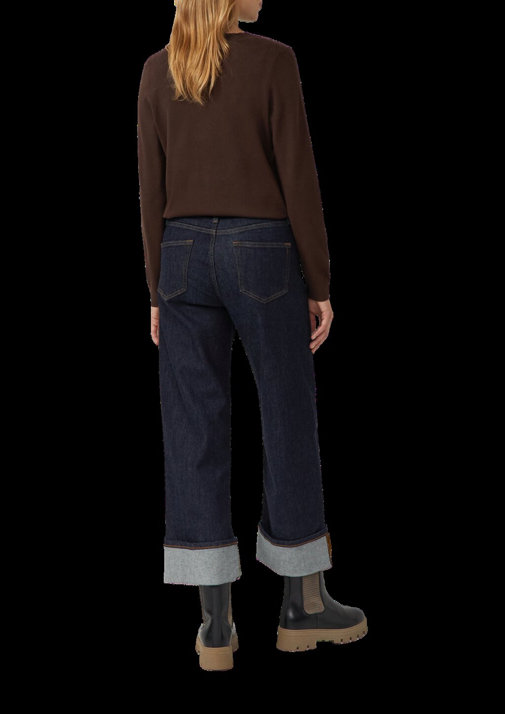 Strickpullover aus Viskosemix