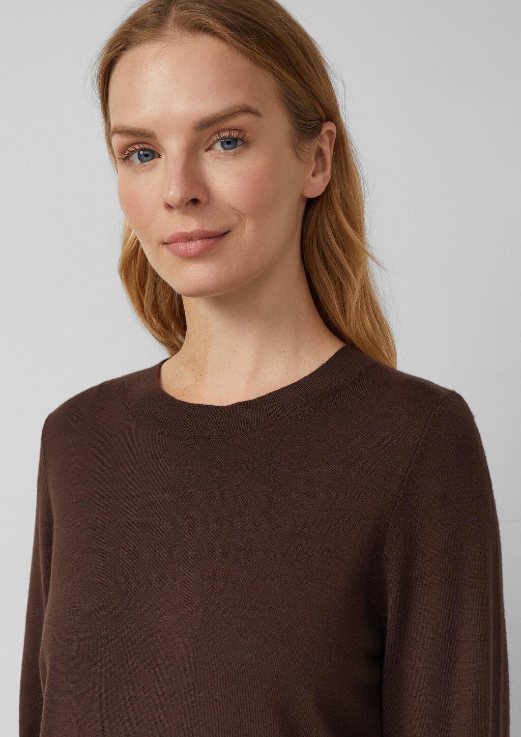 Strickpullover aus Viskosemix