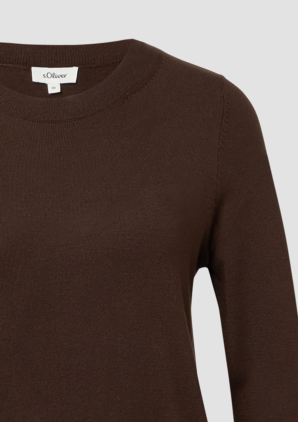 Strickpullover aus Viskosemix