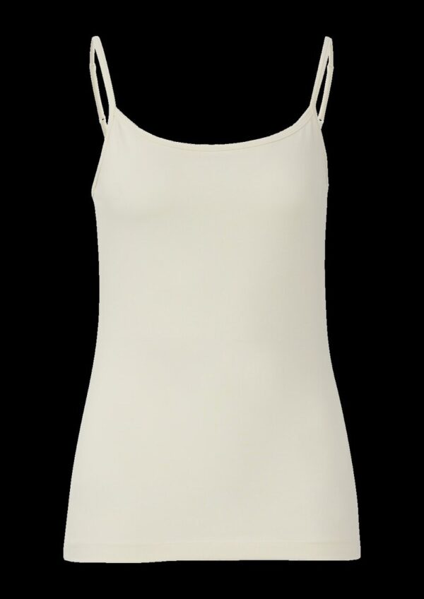 Slim-Fit-Top mit verstellbaren Spaghettiträgern