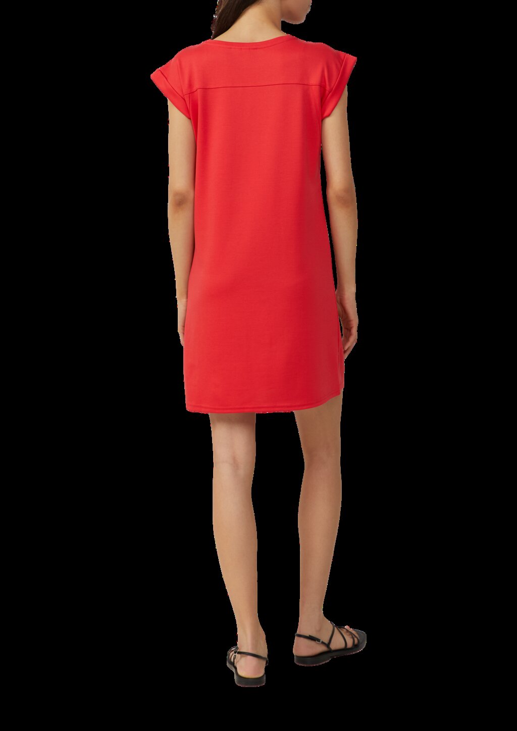 Kurzes Kleid aus Interlockjersey