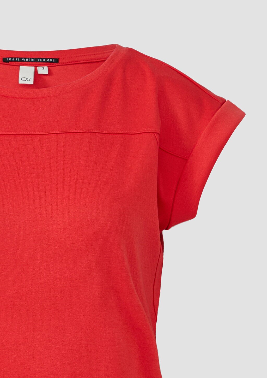 Kurzes Kleid aus Interlockjersey