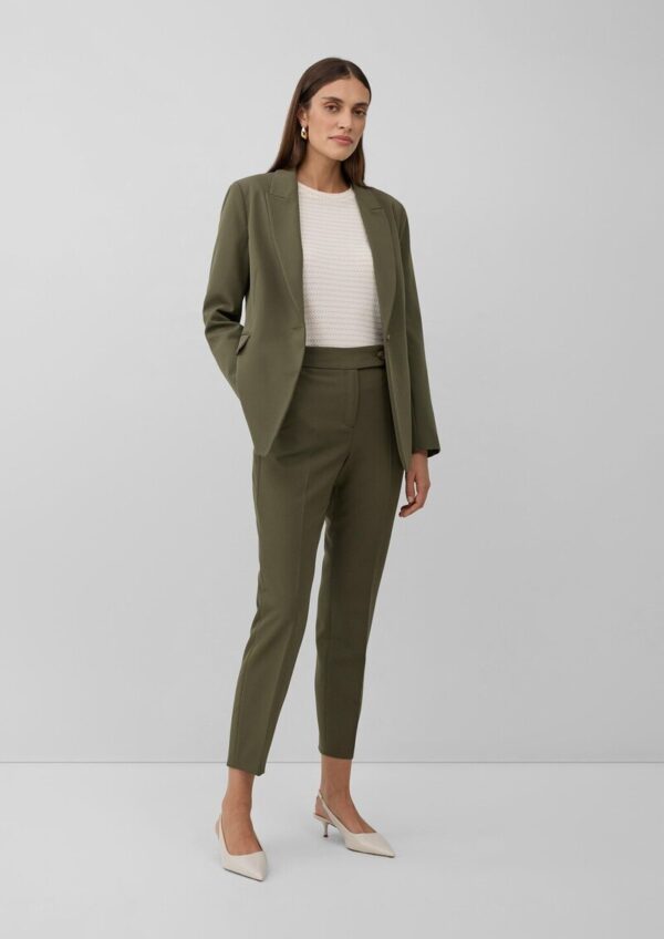 Cigarettte Pants mit Elastikeinsatz am Bund