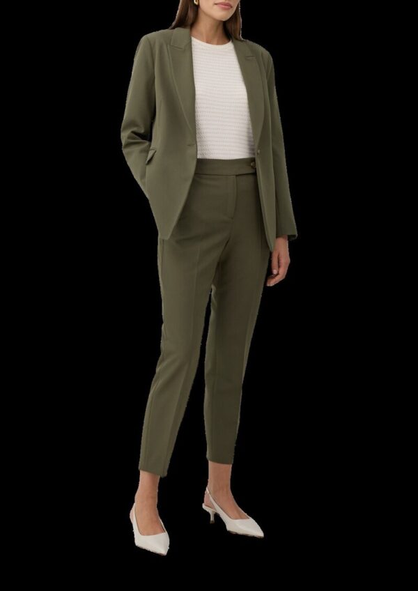 Cigarettte Pants mit Elastikeinsatz am Bund