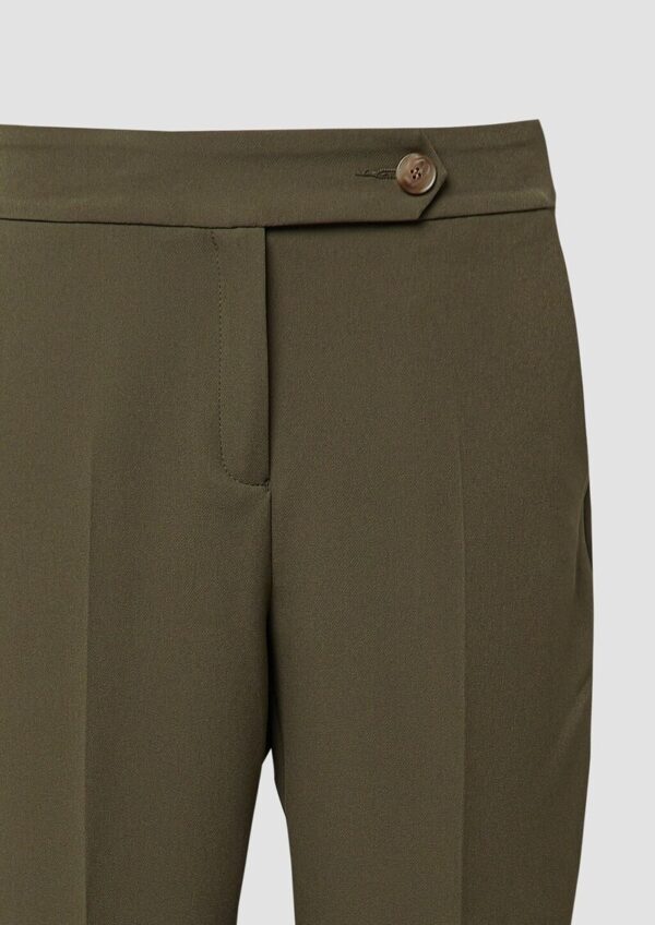 Cigarettte Pants mit Elastikeinsatz am Bund