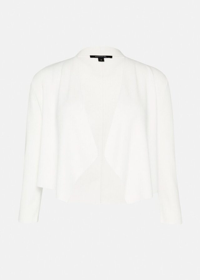 Feinstrickcardigan mit Ajour-Detail