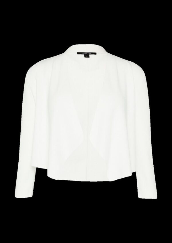 Feinstrickcardigan mit Ajour-Detail