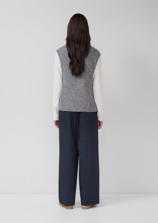 Strickweste aus Alpakamix