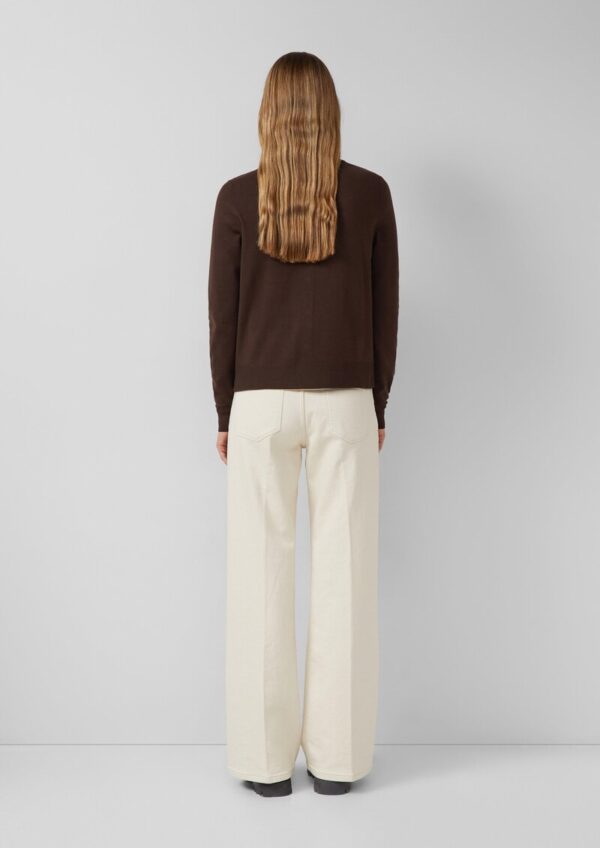 Feinstrick-Cardigan aus Viskosemix