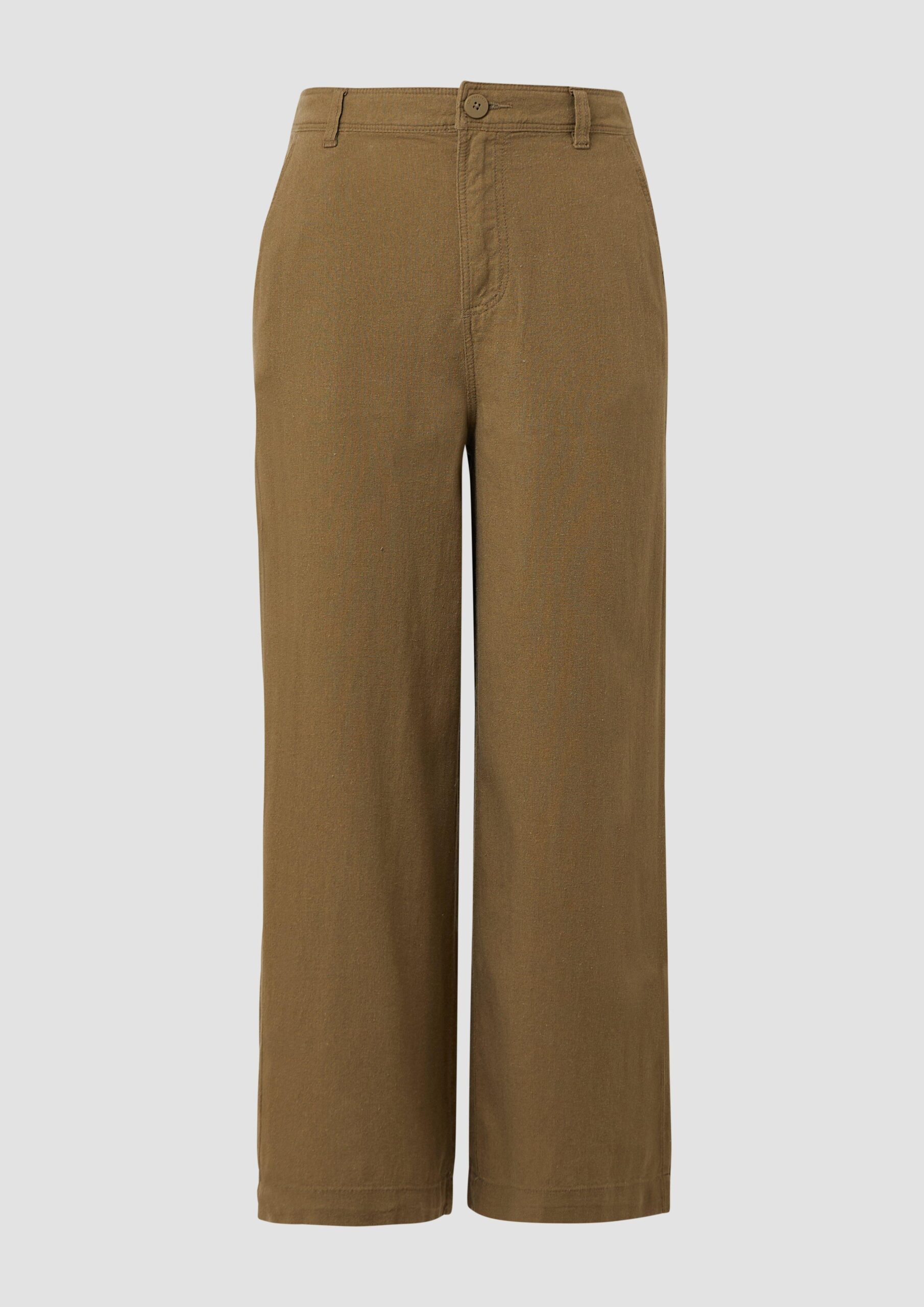 Culotte aus Leinenmix