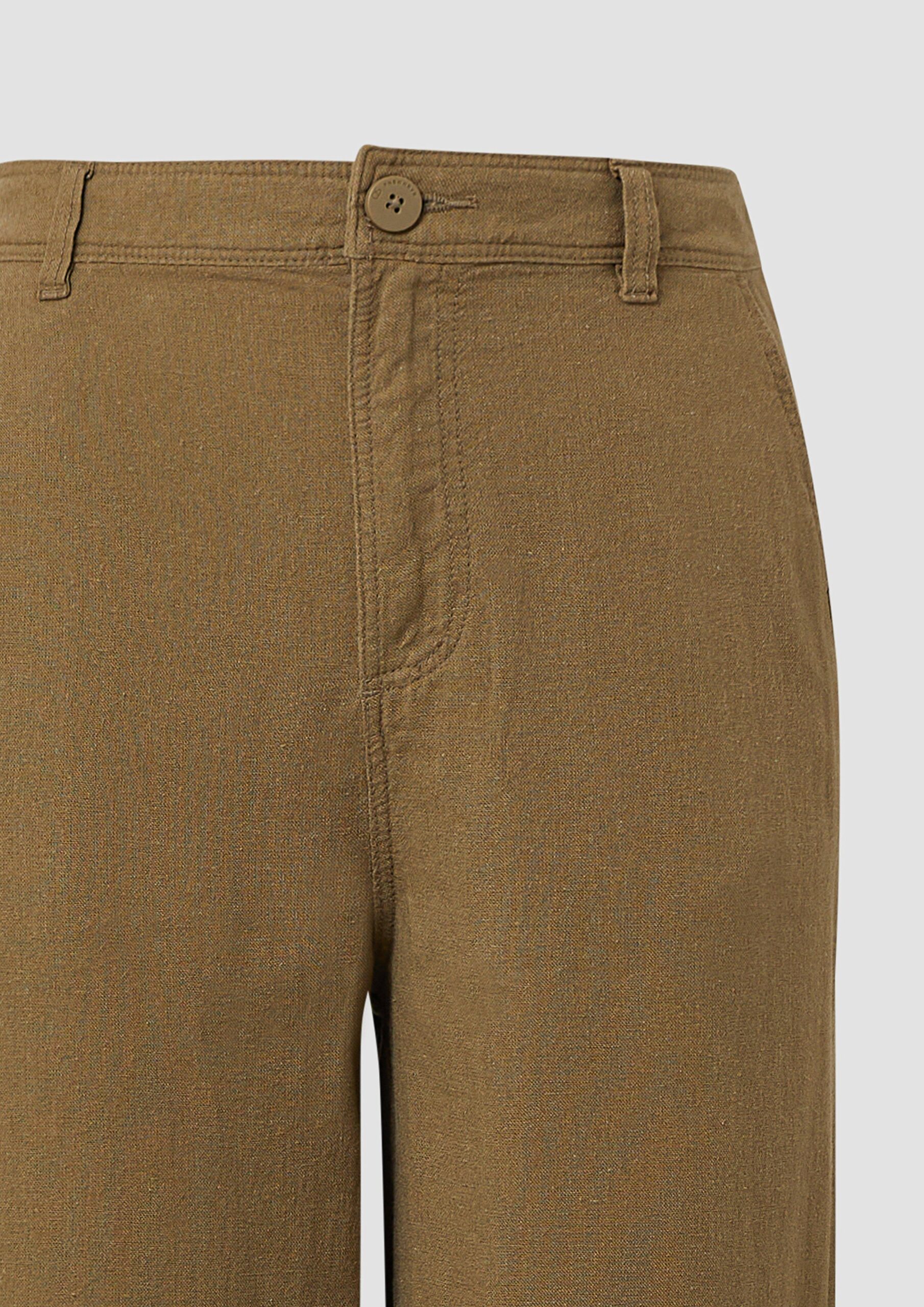 Culotte aus Leinenmix
