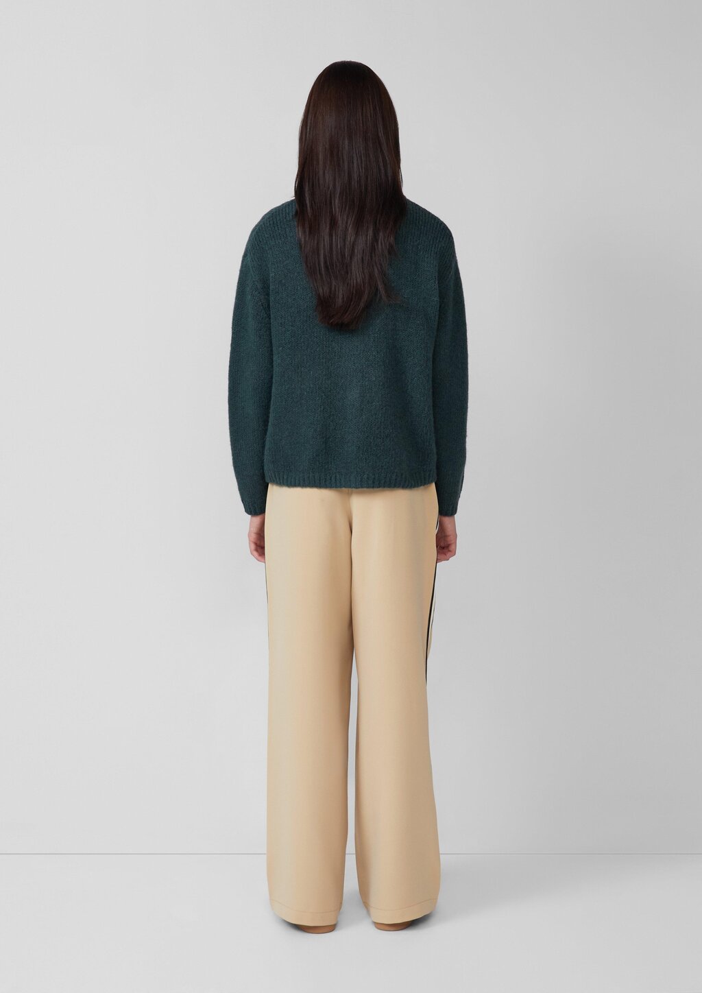 Weiche Strickjacke aus Alpakamix