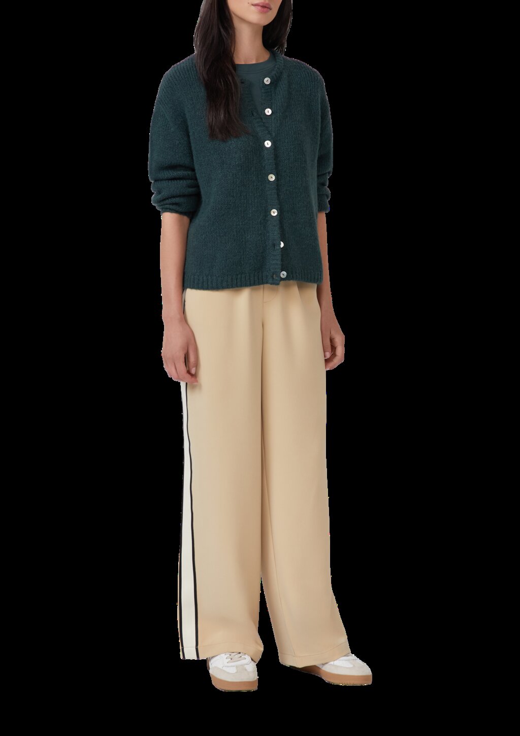 Weiche Strickjacke aus Alpakamix