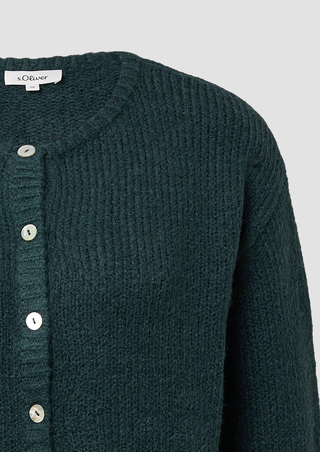 Weiche Strickjacke aus Alpakamix