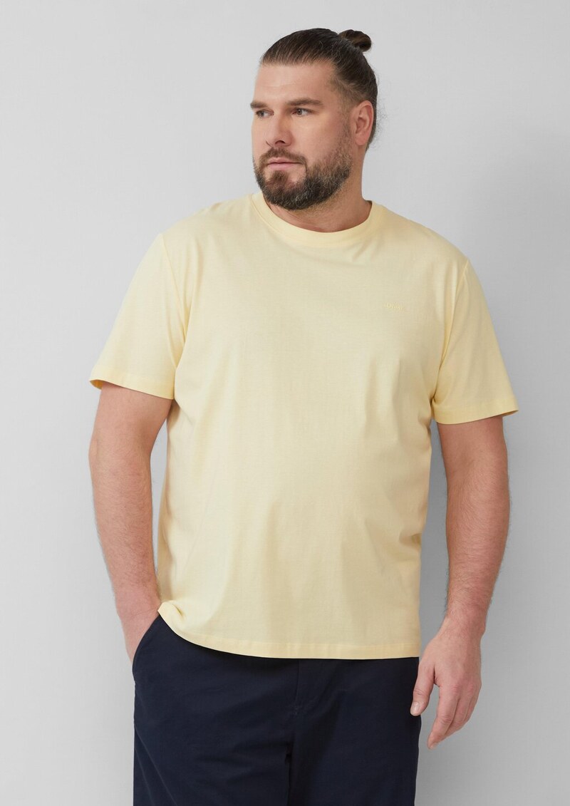 Baumwoll-T-Shirt mit Logo-Print