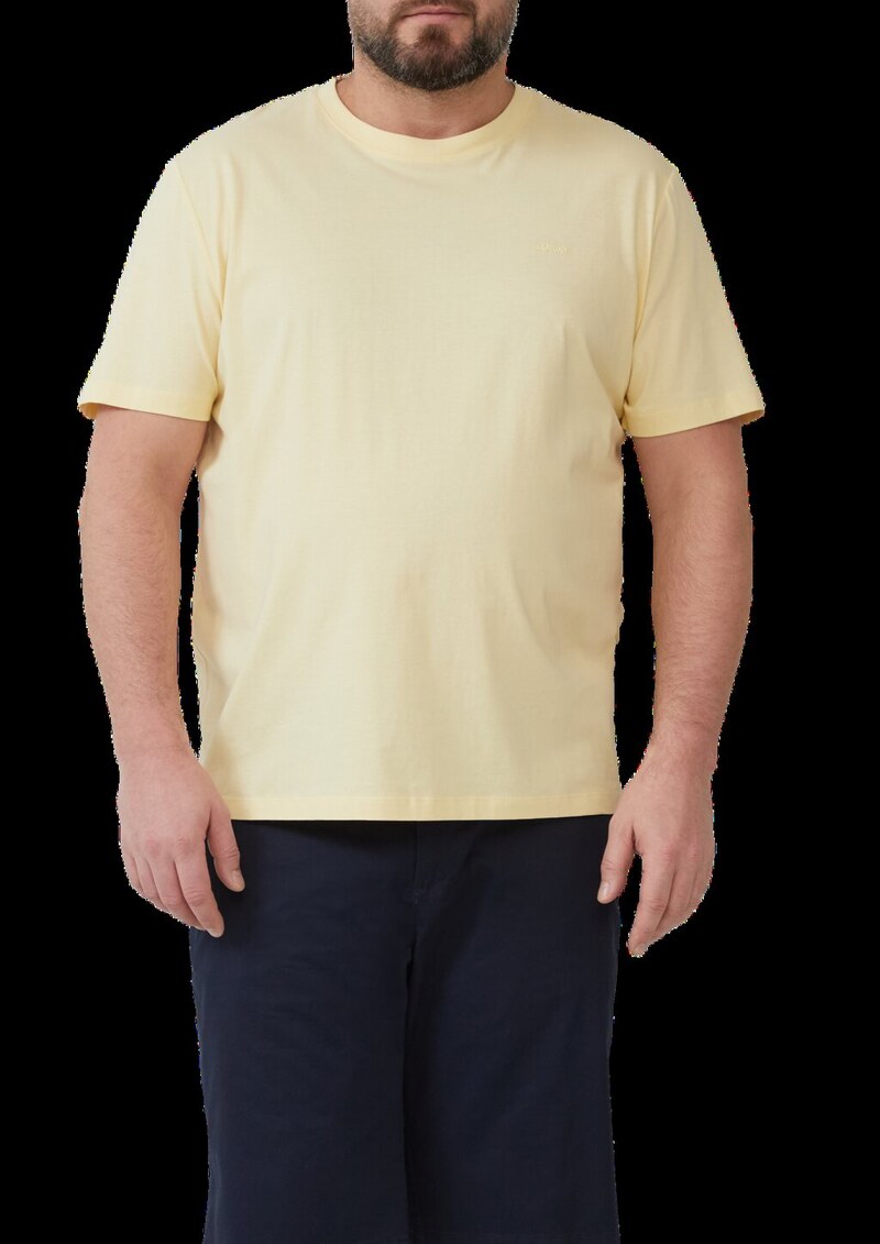 Baumwoll-T-Shirt mit Logo-Print