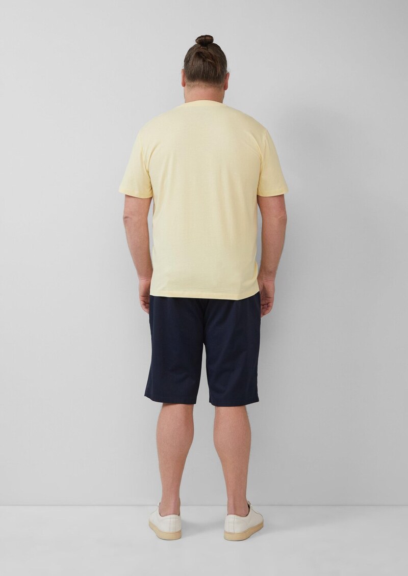 Baumwoll-T-Shirt mit Logo-Print