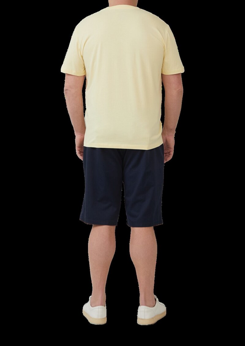 Baumwoll-T-Shirt mit Logo-Print