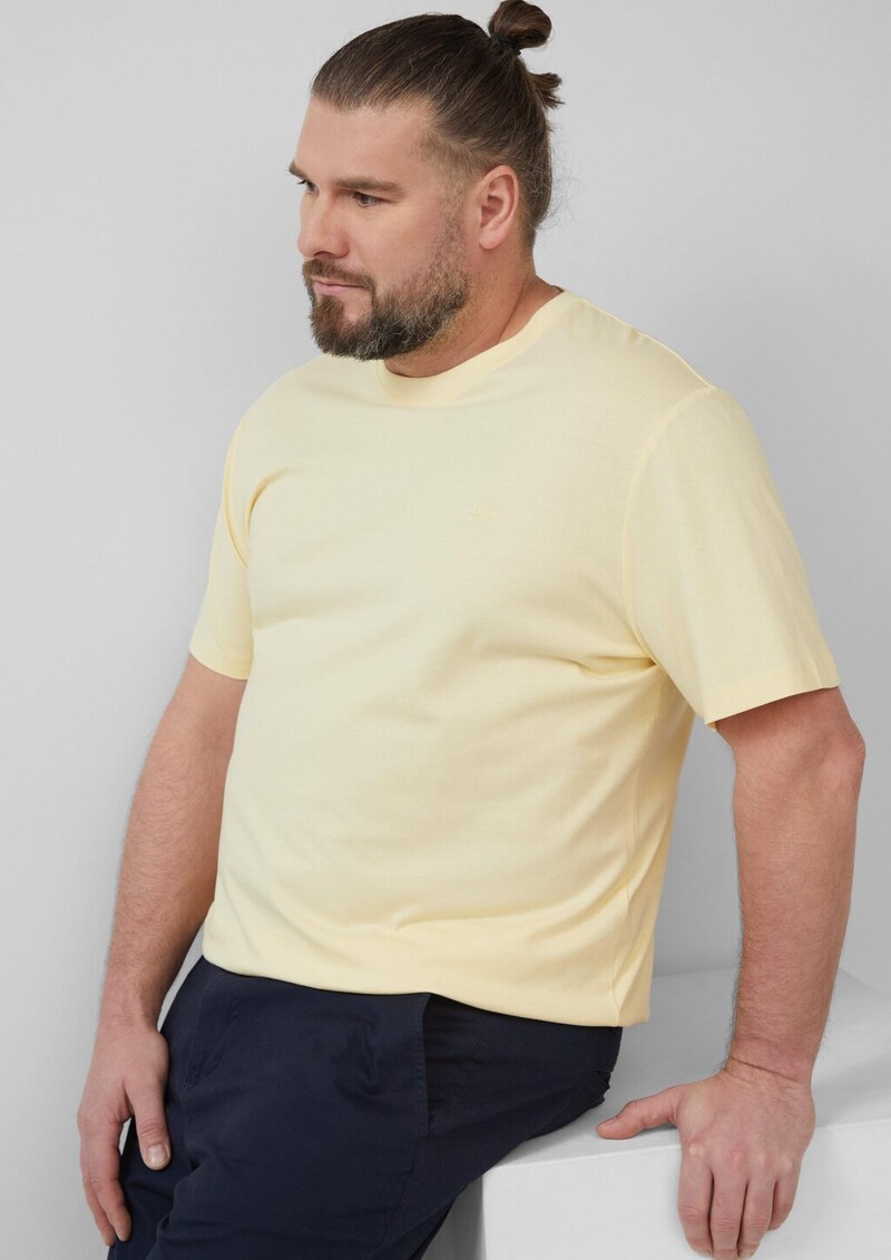 Baumwoll-T-Shirt mit Logo-Print