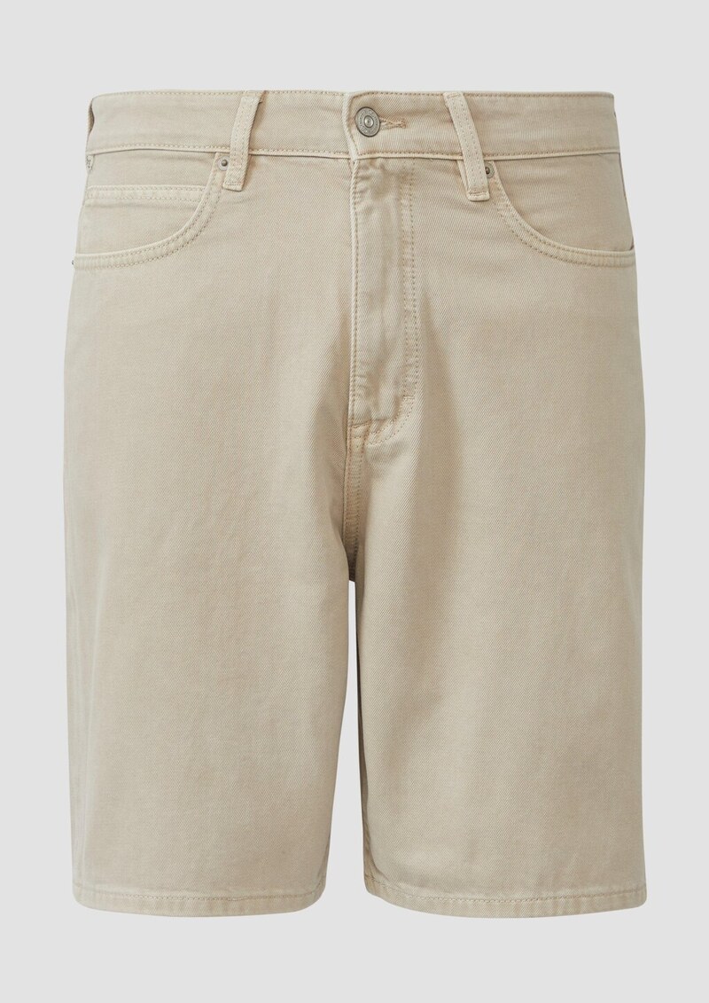 Denim-Shorts / Loose Fit / Mid Rise / Wide Leg