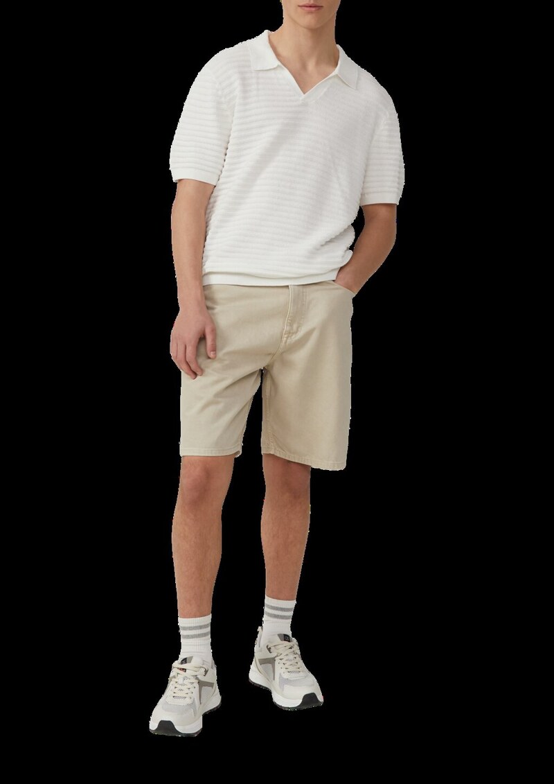 Denim-Shorts / Loose Fit / Mid Rise / Wide Leg