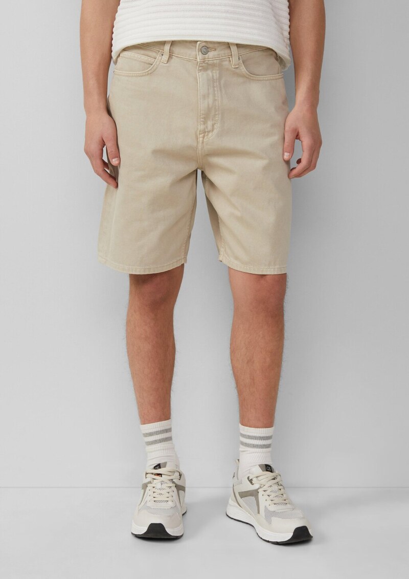 Denim-Shorts / Loose Fit / Mid Rise / Wide Leg